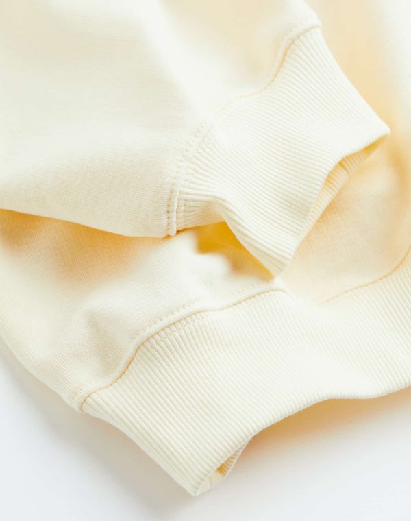 Cream Oversized sports sweatshirt – Image 3
