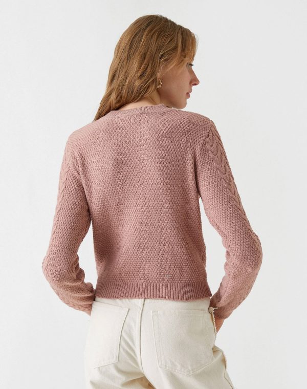 Knitted Detailed Sweater – Image 4