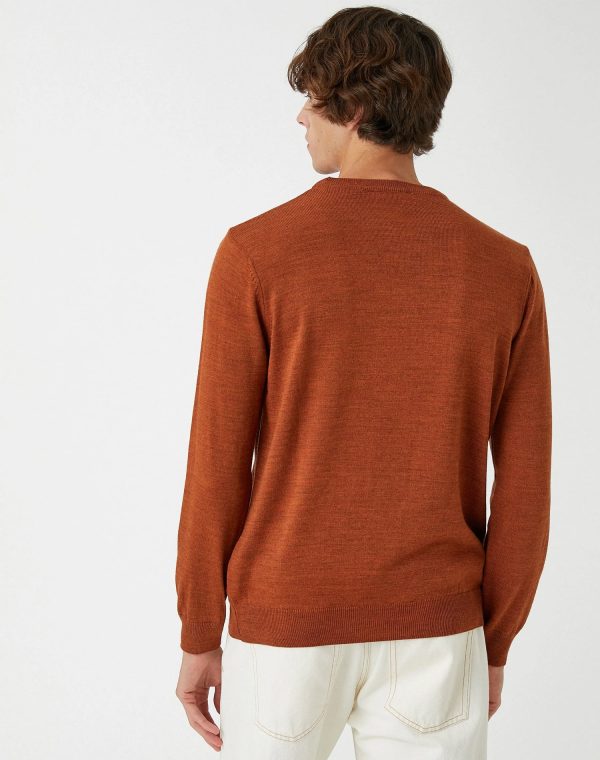 Gray Knitwear Sweater Crew Neck – Image 4